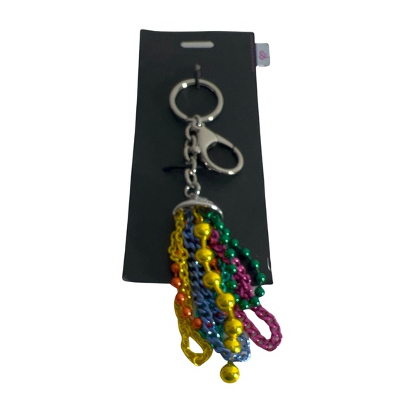 Lola & Grace Swarovski Marci Gras Bag Charm - Picture 3 of 15